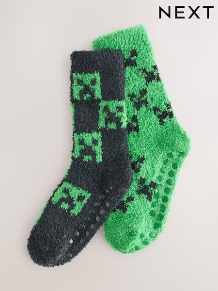 Minecraft Creeper - License Character Cosy Socks 2 Pack (H23140) | 67 LEI - 82 LEI