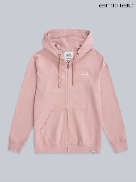 وردي - Animal Womens Nikki Zip Hoodie (H23244) | ‏268 د.إ.‏