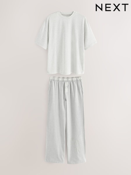 Siva gingham - Cotton/Modal Blend Short Sleeve Pyjamas (H23507) | € 30