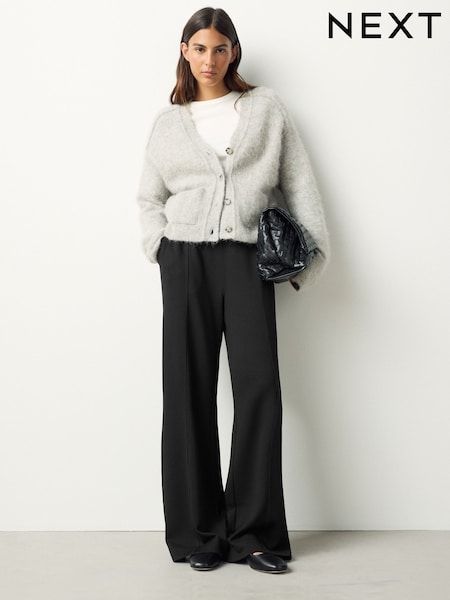 Black - Wide Leg Joggers