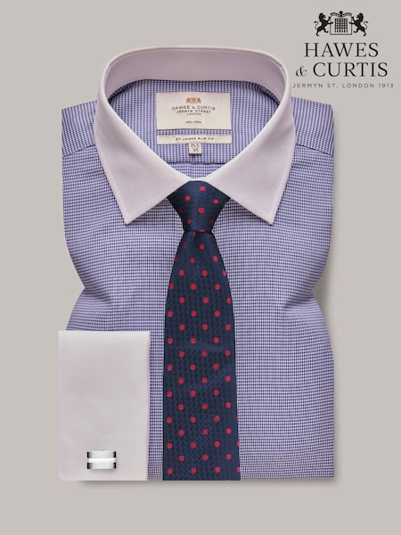 Hawes & Curtis Dogstood 100% Cotton White Shirt (H24135) | 322 QAR