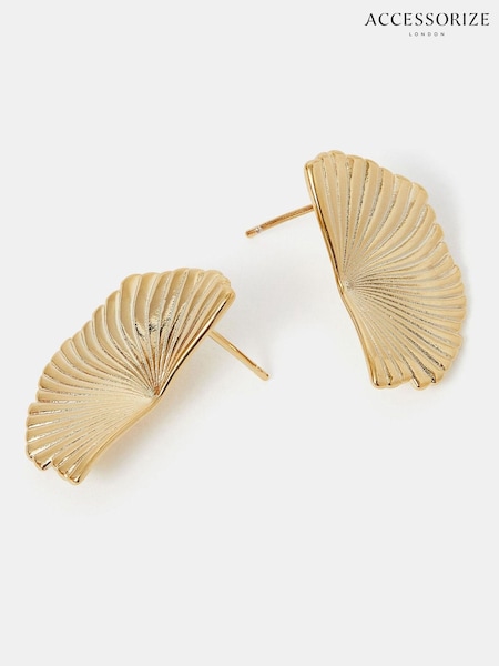 Accessorize 14ct Plated Fan Earrings (H24234) | 25 €