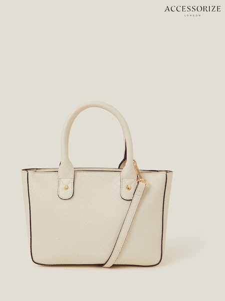 Kermanvaalea - Accessorize Mini Woven Faux Leather Käsilaukut (H24300) | €44