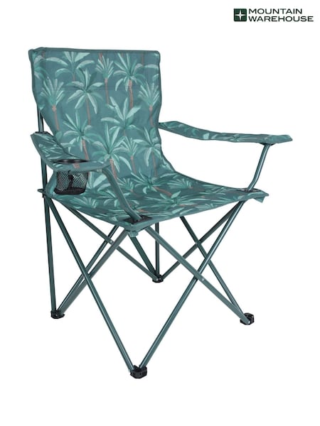 Mountain Warehouse Green Lightweight Folding Chair - Patterned (H24327) | SGD 45