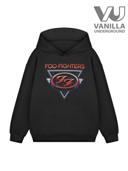 Vanilla Underground Black Kids Foo Fighters 100% Cotton Hoodie (H24389) | €28