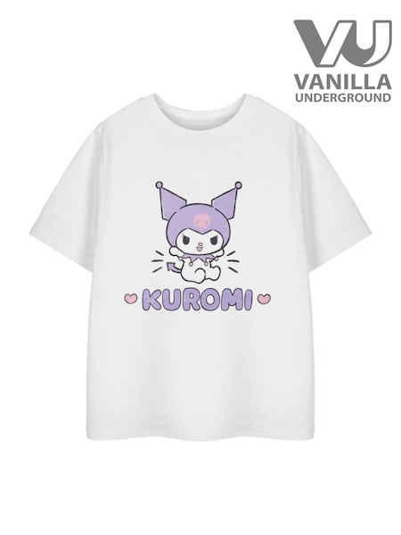 Vanilla Underground Girls Hello Kitty Short Sleeve 100% Cotton T-Shirt (H24400) | ‏102 د.إ.‏