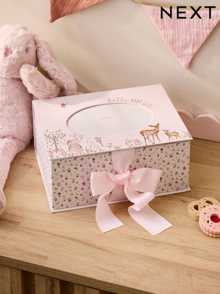 Baby Girl Born in 2026 Keepsake Box (H24442) | ‏46 د.إ.‏