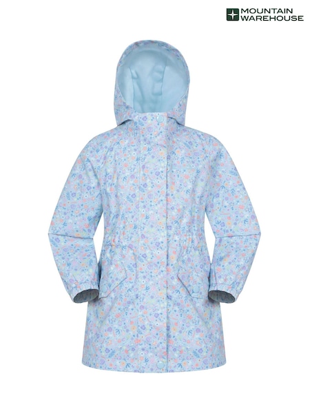 Mountain Warehouse Blue Dale Kids Lightweight Waterproof Jacket (H24499) | €60