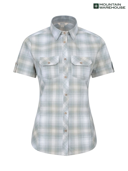 Mountain Warehouse Dark Blue Womens Holiday 100% Cotton Shirt (H24686) | 1,622 UAH