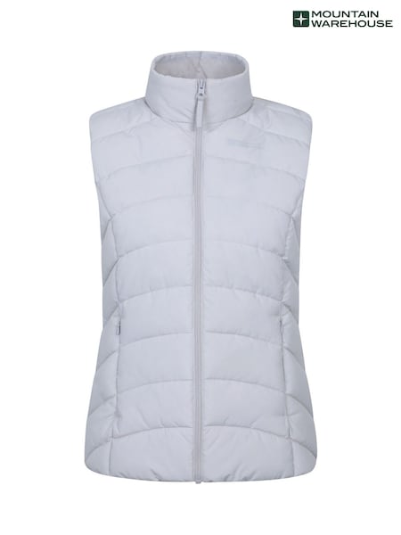 Белый - Mountain Warehouse Opal Womens Water-Resistant Padded Jacket (H24698) | €54
