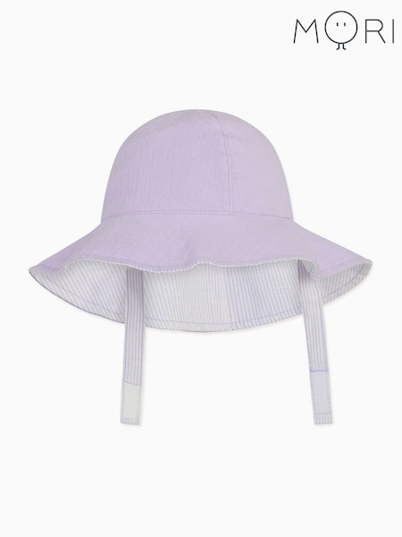 MORI Purple Reversible Sun Hat (H24723) | R$ 180