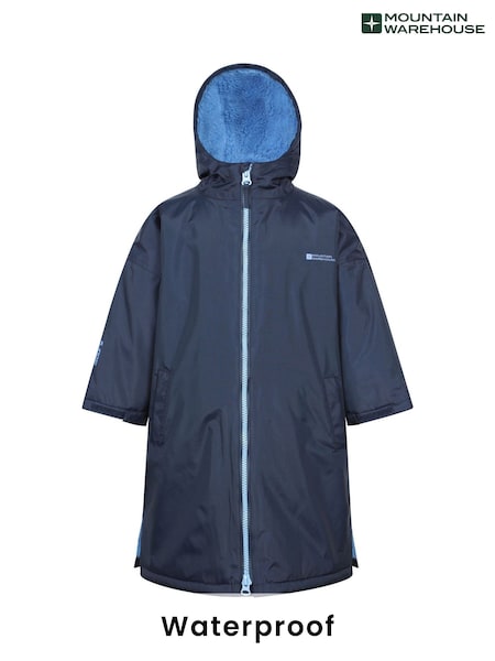Mountain Warehouse Blue Tidal Kids Waterproof Changing Robe (H24792) | kr985