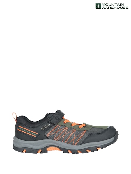 Mountain Warehouse Green Kids Stampede Adaptive Waterproof Walking Shoes (H24809) | ₪161