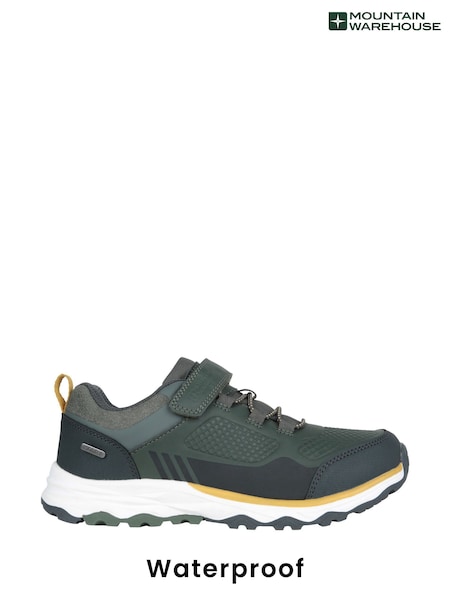 Mountain Warehouse Green Kids Wilderness Waterproof Shoes (H24810) | ₪176