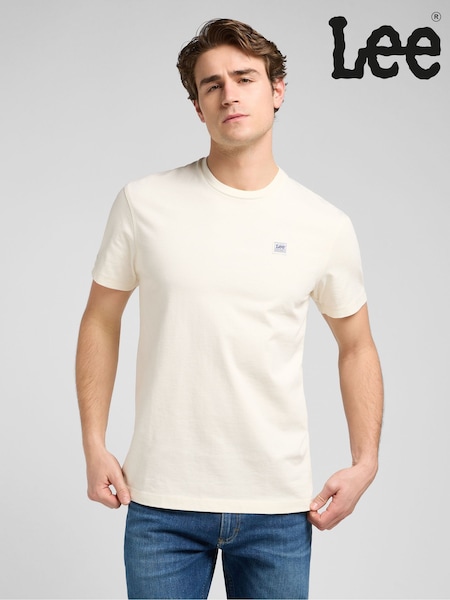 Lee White Relaxed T-Shirt (H24938) | R$ 295