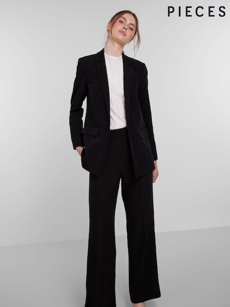 PIECES Black Relaxed Fit Blazer (H24940) | €60