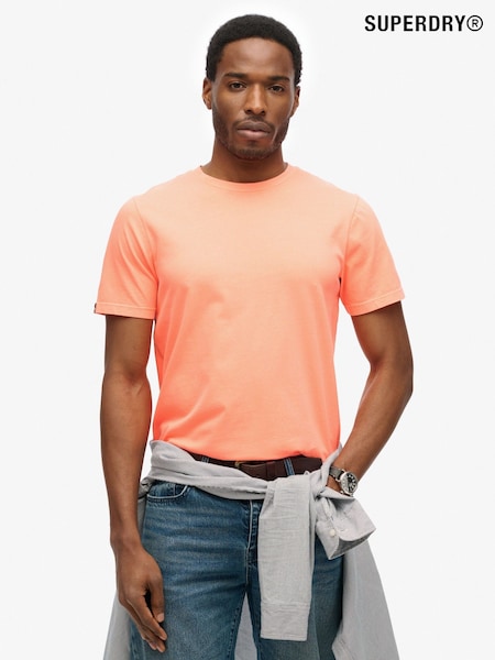 Superdry Orange Classic Essential 100% Cotton T-Shirt (H25123) | €30