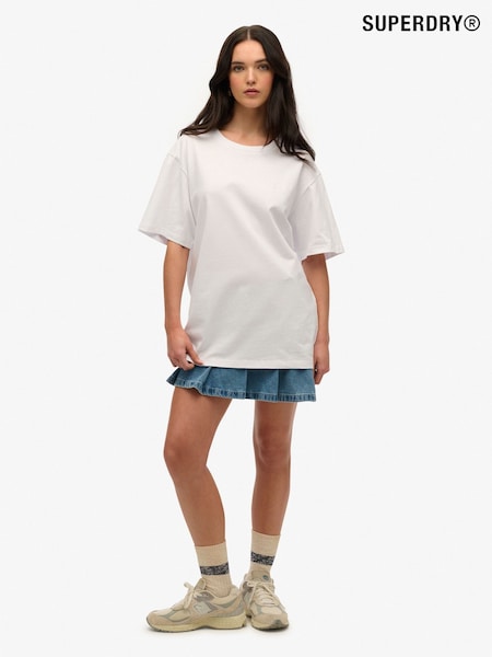 Superdry 100% Cotton Oversized Essentials Relaxed T-Shirt (H25129) | 33 €