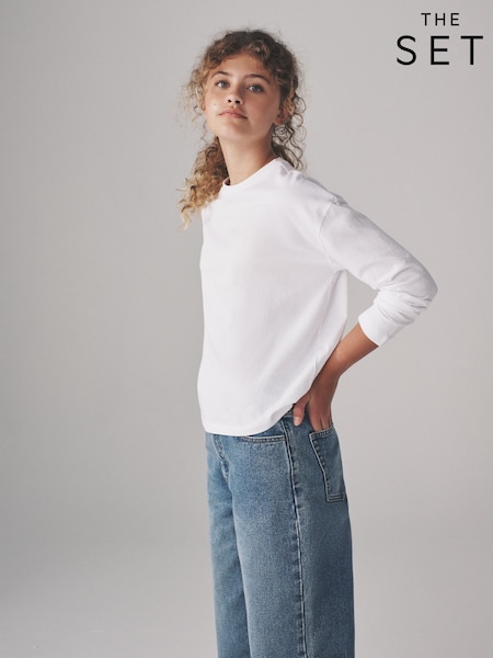 The Set Multi 6 Pack Regular Long Sleeve T-Shirts (H25175) | €22.50 - €28