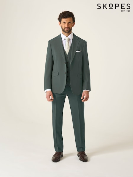 Skopes Green Tailored Tailored Fit Beckett Suit Jacket (H25318) | €143