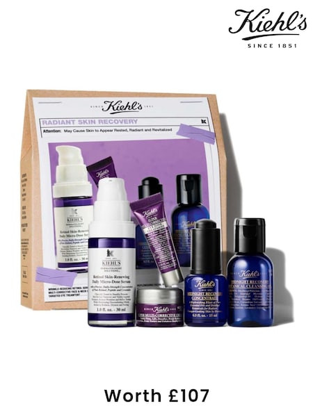 Kiehls Radiant Skin Recovery Gift Set (Worth £107) (H25334) | €125