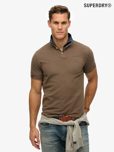 Superdry Vintage Destroy 100% Cottton Polo Shirt (H25344) | 51 €