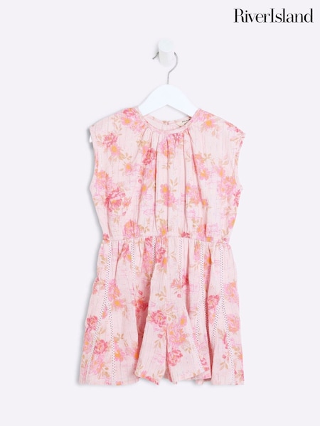 River Island Girls Floral Playsuit (H25404) | ‏134 د.إ.‏