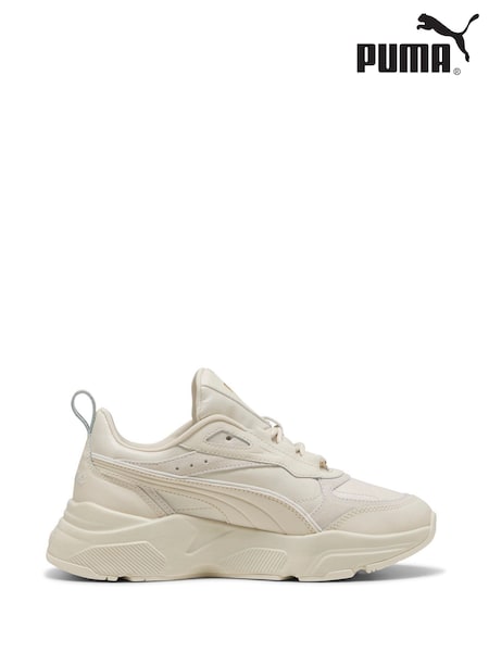 Puma White Womens Cassia Lux Sneakers (H25450) | R$ 640