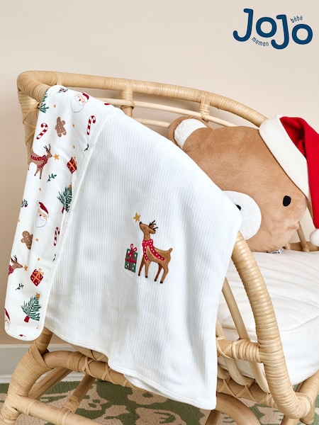 JoJo Maman Bébé Christmas Jersey Shawl (H25569) | 32 €