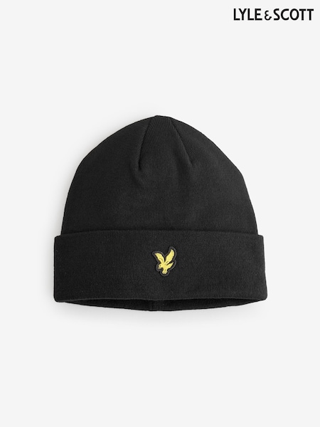 Lyle & Scott Black Beanie (H25633) | €29
