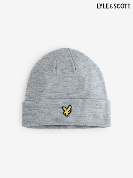 Lyle & Scott Grey Beanie (H25642) | €29