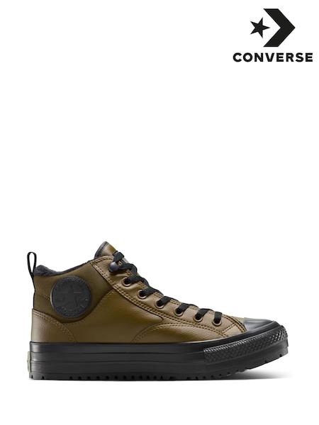 Marrón - Converse Chuck Taylor All Star Malden Street Mid Top Trainers (H25719) | 113 €