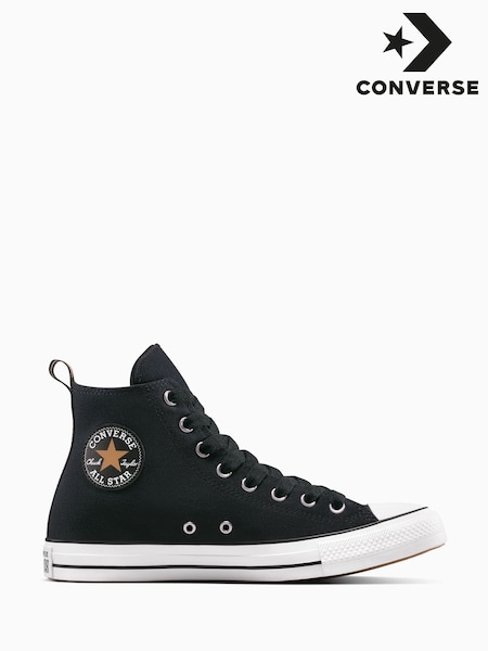 Converse Black Chuck Taylor All Star Heavy Canvas Trainers (H25726) | €92