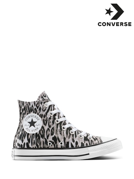 Converse Animal Chuck Taylor All Star Leopard Graphic High Trainers (H25735) | €86
