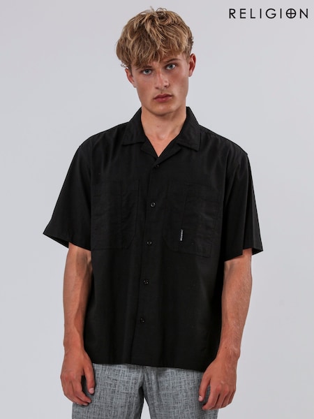 Religion Black Corps Shirt (H25806) | €79