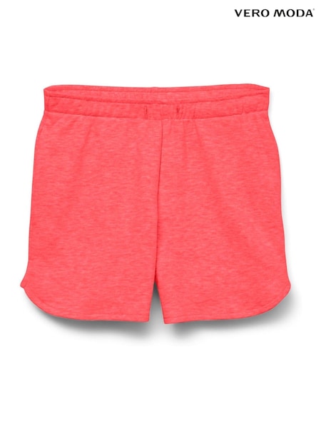 VERO MODA Pink Mid Rise Jersey Sweat Shorts (H25812) | €18.50