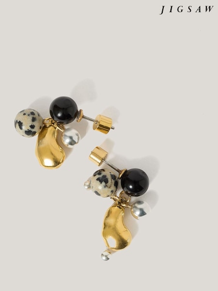 Jigsaw Semi Precious Cluster Earrings (H25920) | 92 €