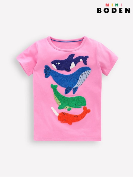 Boden Pink Bay Boucle T-Shirt (H25996) | 1,142 UAH - 1,262 UAH