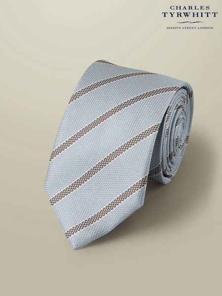 Charles Tyrwhitt Blue Silk Stripe Tie (H26106) | €46