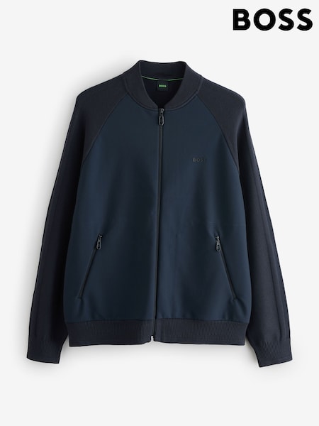 BOSS Blue Civic Knitted Hybrid Jacket (H26166) | €381