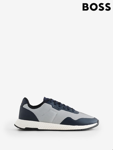 BOSS Blue Titanium Trainers (H26217) | €224