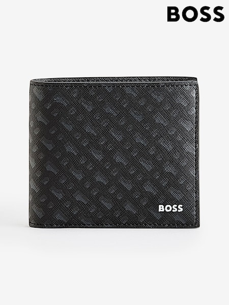 BOSS Black Zair Signature Logo Billfold Wallet (H26242) | €183