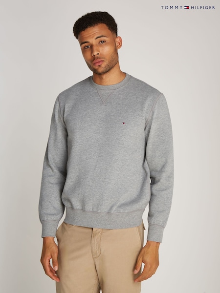 Tommy Hilfiger Grey Fleece Crew Neck Sweatshirt (H26759) | €127