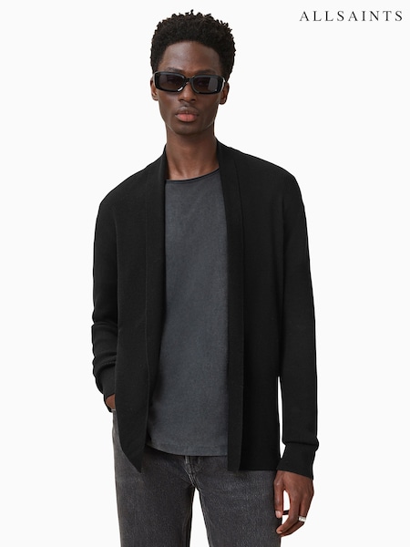 AllSaints Maes Merino Open Car Cardigan (H27012) | 6 308 грн