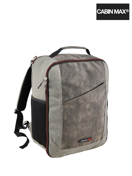 Cabin Max Grey Chrome Manhattan 45cm Cabin Backpack (H27139) | €57