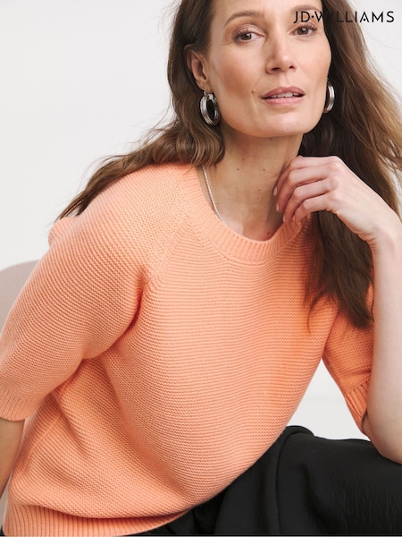JD Williams Orange Short Sleeve Jumper (H27148) | €38