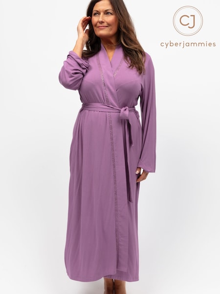 Cyberjammies Nora Rose Long Sleeve Jersey Dressing Gown (H27258) | 69 €