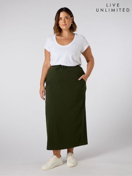 Live Unlimited Jersey Midi 100% Cotton Skirt (H27286) | €77