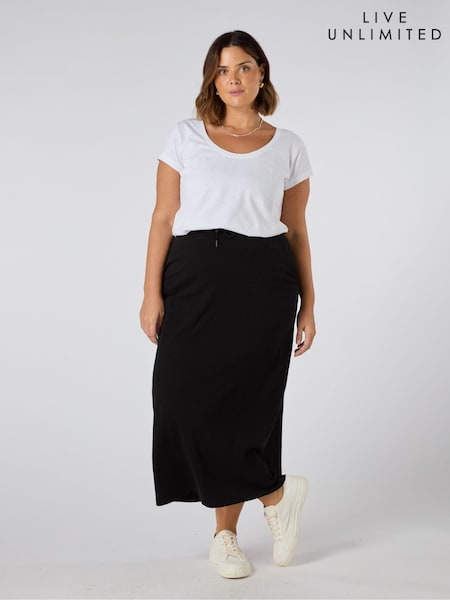 Live Unlimited Jersey Midi 100% Cotton Skirt (H27293) | €77