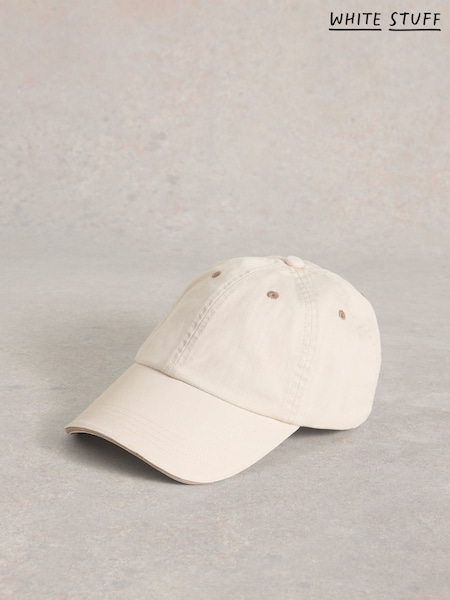 White Stuff Natural 100% Cotton Baseball Cap (H27441) | AED116